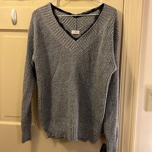 Gray sweater